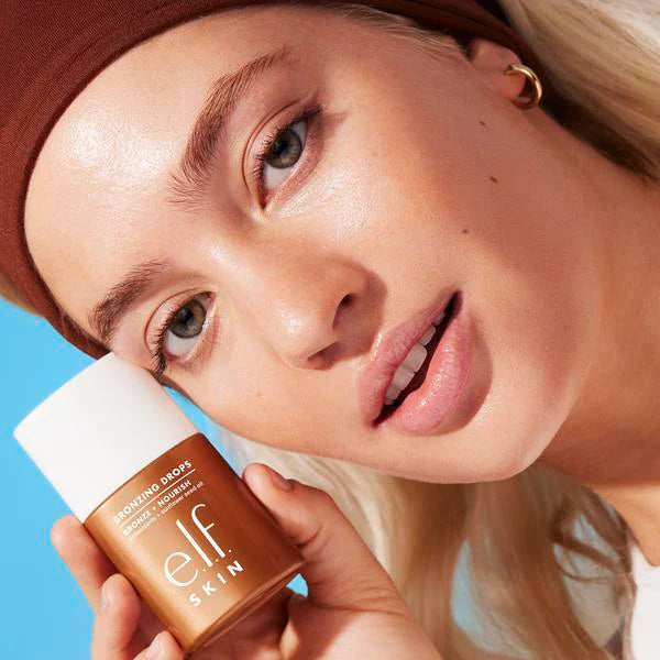 e.l.f. SKIN bronzing drops copper gold 30ml - British product