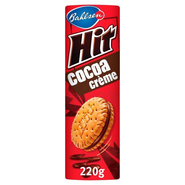 Bahlsen Hit Cocoa Creme Milk Chocolate Sandwich Biscuits   220g - McGrocer