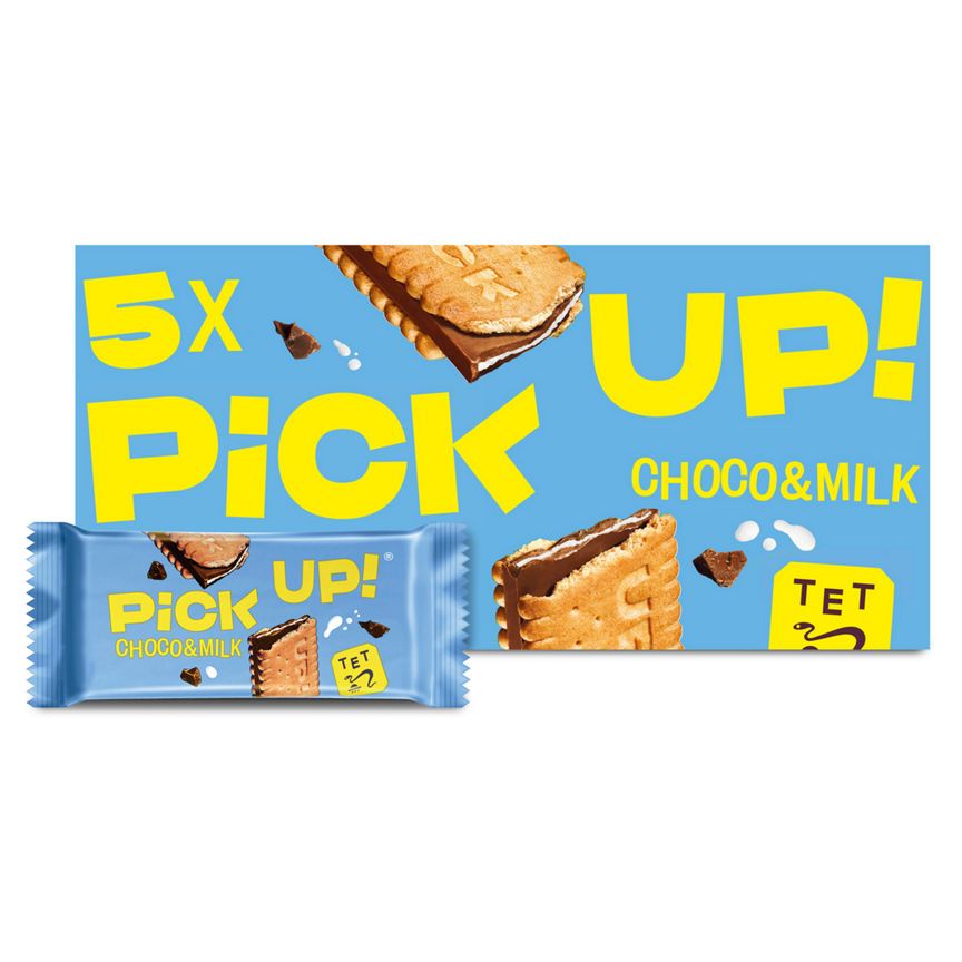 Bahlsen Pick Up! Choco & Milk Chocolate Biscuit Bars 5 pack - McGrocer