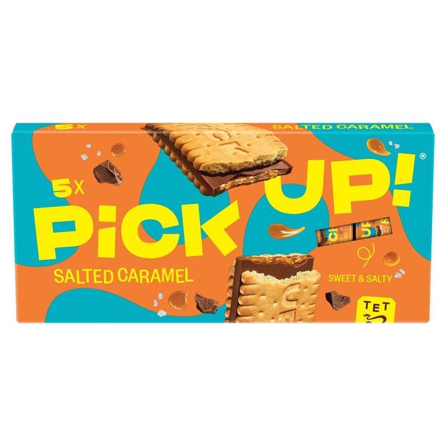 Bahlsen Pick Up! Salted Caramel Biscuit Bars   5 x 28g - McGrocer