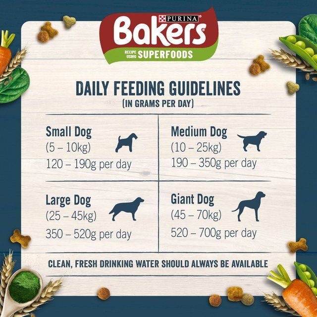 Bakers Beef with Vegetables Dry Dog Food   3kg - McGrocer