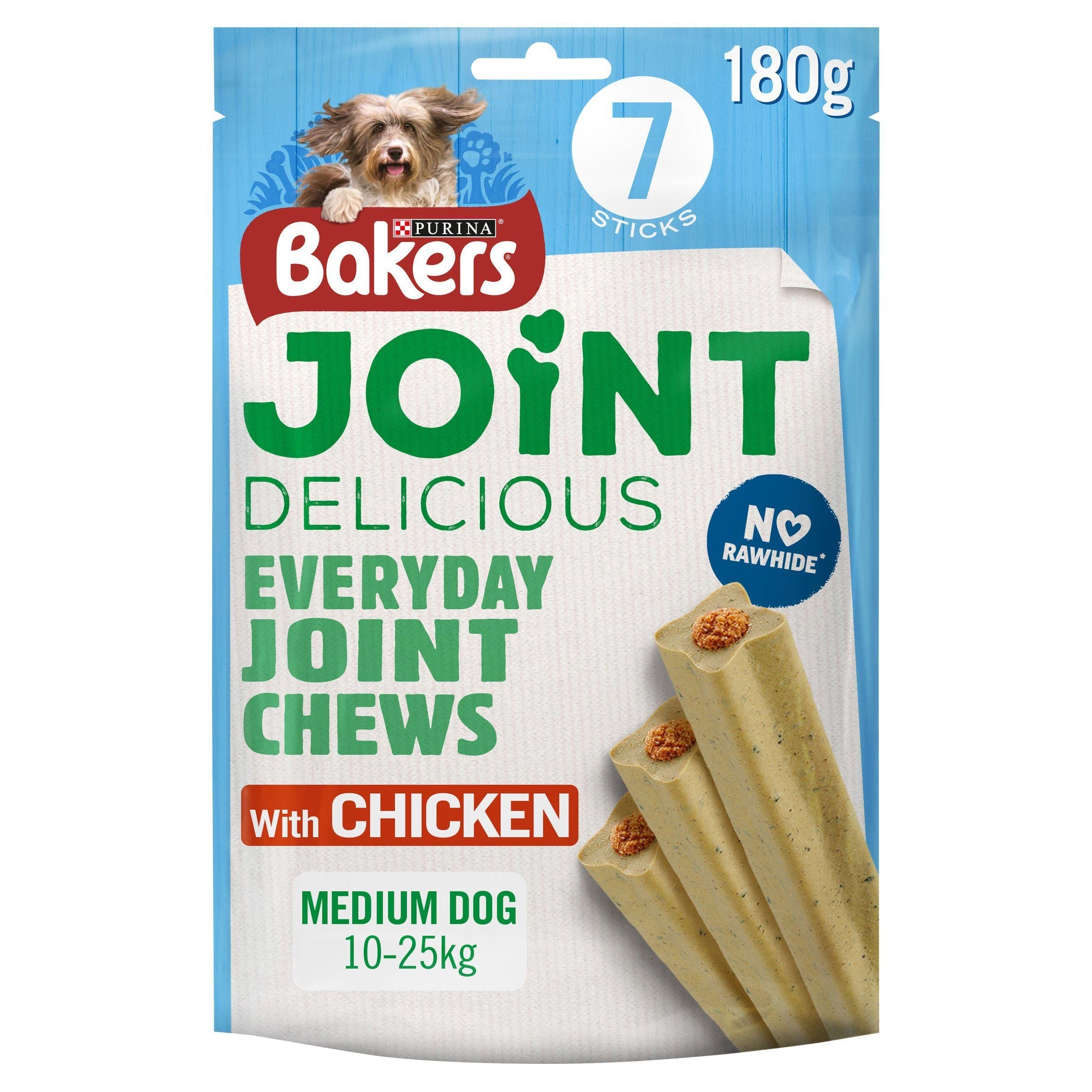 Bakers Joint Delicious Medium Dog Treats Chicken 180g - McGrocer