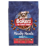 Bakers Meaty Meals Beef Dry Dog Food   2.7kg - McGrocer