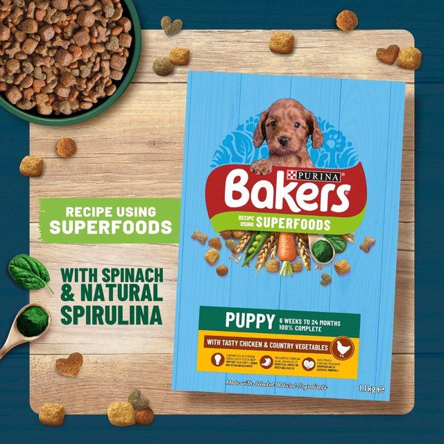 Bakers Puppy Chicken with Vegetables Dry Dog Food    2.85kg - McGrocer