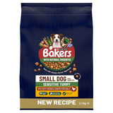 Bakers Small Dog Sensitive Tummy Chicken & Veg Dry Dog Food   2.7kg - McGrocer