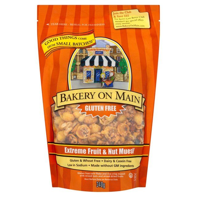 Bakery on Main Fruit & Nut Muesli   340g - McGrocer