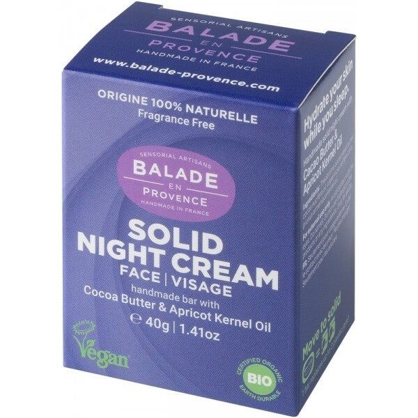 Balade en Provence Solid Night Cream Bar 40g - McGrocer