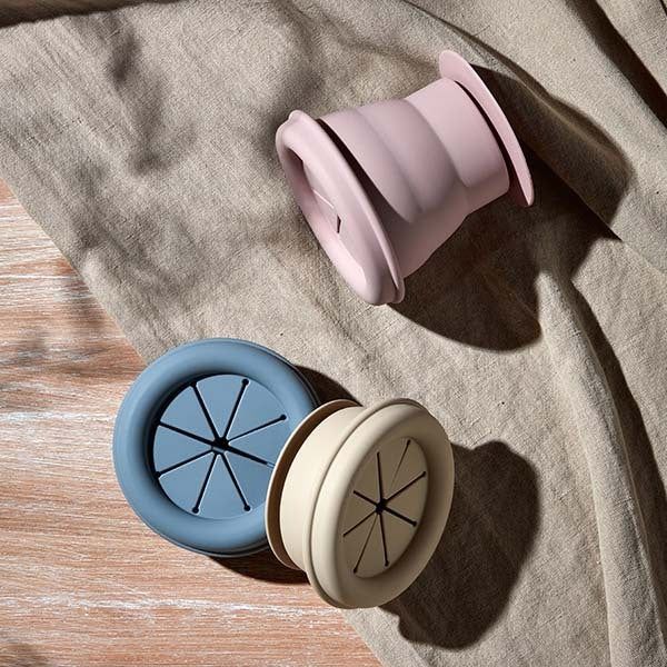 Bambino Silicone Collapsible Snack Cup Natural - McGrocer