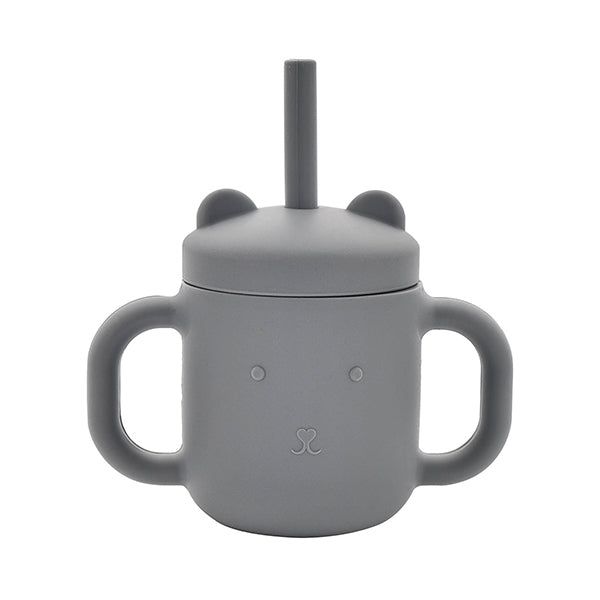 Bambino Silicone Sippy Cup Blue/Grey - McGrocer