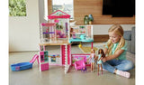 Barbie Estate Dolls House and 3 Dolls - McGrocer