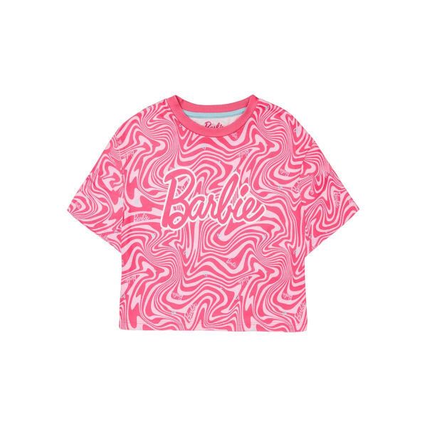 Barbie Girls All-Over Print Short Pyjama Set (3-4 Years) - McGrocer