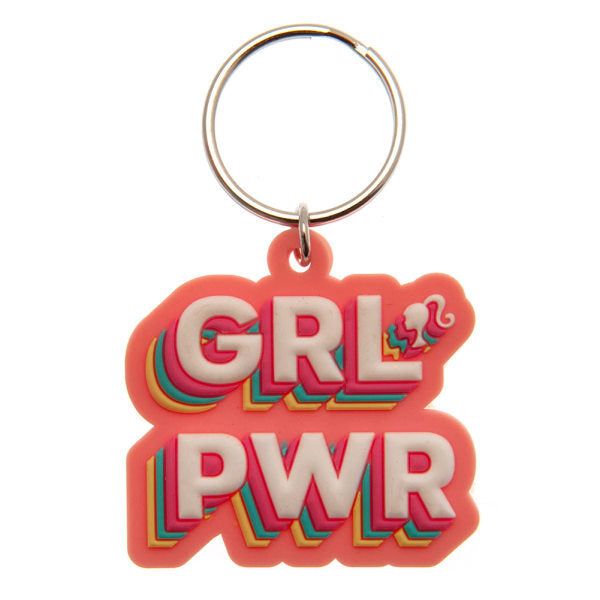 Barbie GRL PWR PVC Keyring - McGrocer