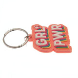 Barbie GRL PWR PVC Keyring - McGrocer