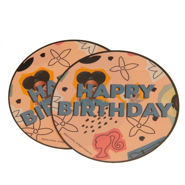 Barbie Happy Birthday Gift Wrap Sheets - McGrocer