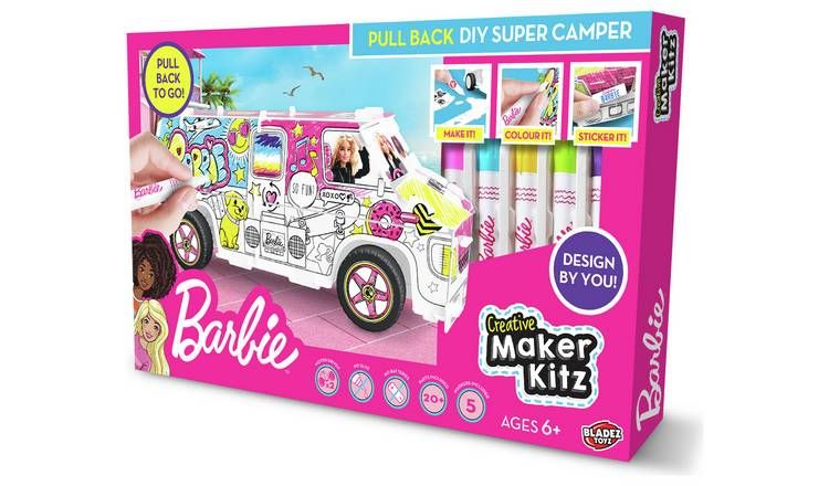 Barbie Pull-Back DIY Super Camper - McGrocer