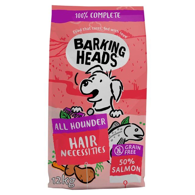 Barking Heads Hair Necessities Dry Dog Food   12kg - McGrocer