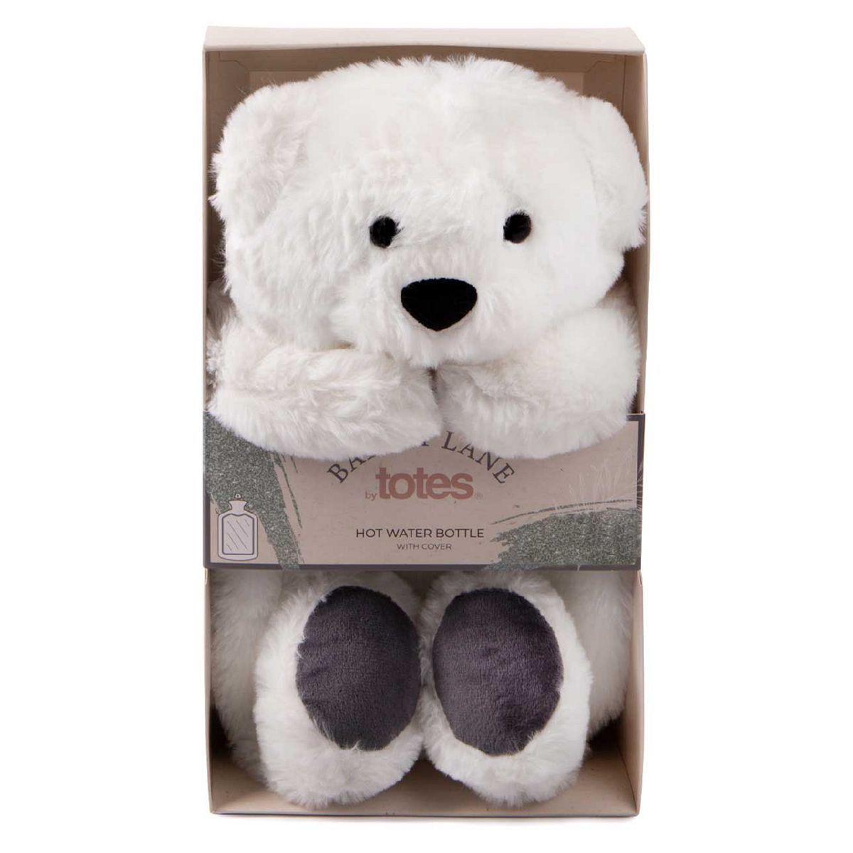 Barley Lane by Totes Polar Bear Hot Water Bottle - McGrocer
