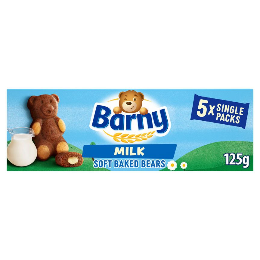 Barny Milk Soft Baked Bears 5pk - McGrocer