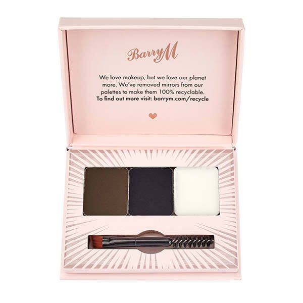 Barry M Fill & Shape Brow Kit - Dark - McGrocer