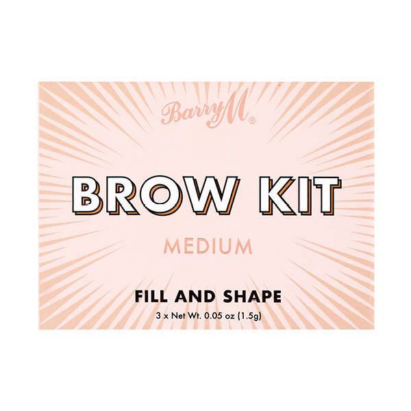 Barry M Fill & Shape Brow Kit - Medium - McGrocer
