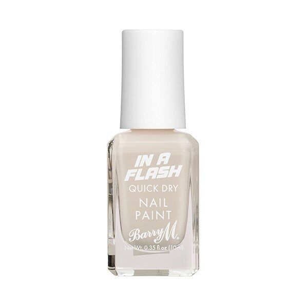 Barry M In A Flash Quick Dry Nail Paint - Chaotic Cream - McGrocer