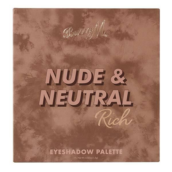 Barry M Nude And Neutral Rich Eyeshadow Palette - McGrocer