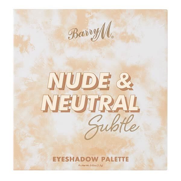 Barry M Nude And Neutral Subtle Eyeshadow Palette - McGrocer