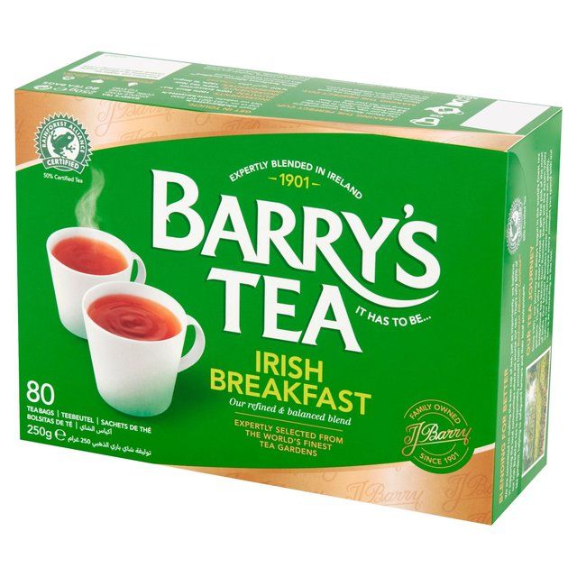 Barry's Tea Irish Breakfast Tea Bags   80 per pack - McGrocer