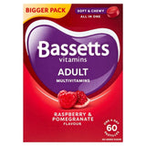 Bassetts Raspberry & Pomegranate  Adult Multivitamins    60 per pack - McGrocer