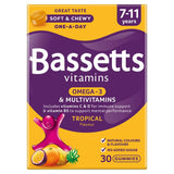 Bassetts Vitamins Multivitamins Tropical Flavour 7-11 Years Soft & Chewies - McGrocer