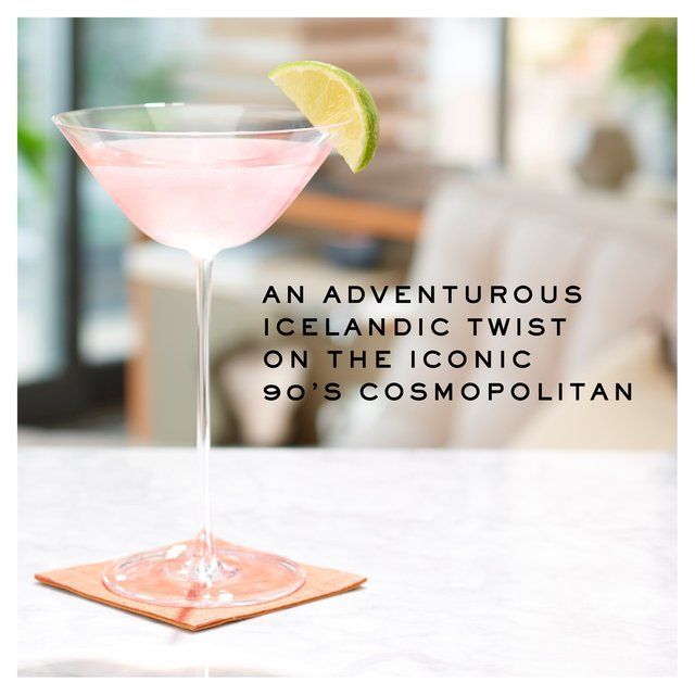 Batch & Bottle Reyka Vodka Rhubarb Cosmopolitan Ready to Drink Cocktail   50cl - McGrocer