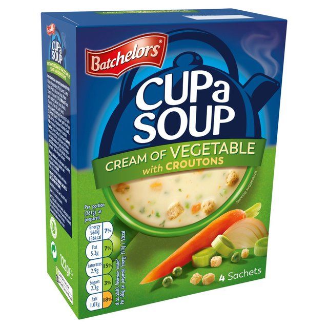 Batchelors Cup A Soup Cream of Vegetable   122g - McGrocer