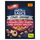 Batchelors Pasta 'n' Sauce Chefs Special Caramelised Onion & Smoky Bacon Flavour Pasta Sachet 99g - McGrocer