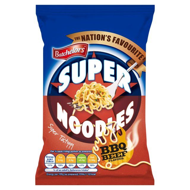 Batchelors Super Noodles Barbecue Beef    90g - McGrocer