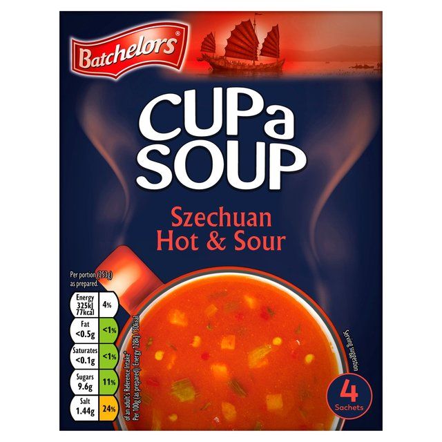 Batchelors Szechuan Hot & Sour Cup a Soup   92g - McGrocer