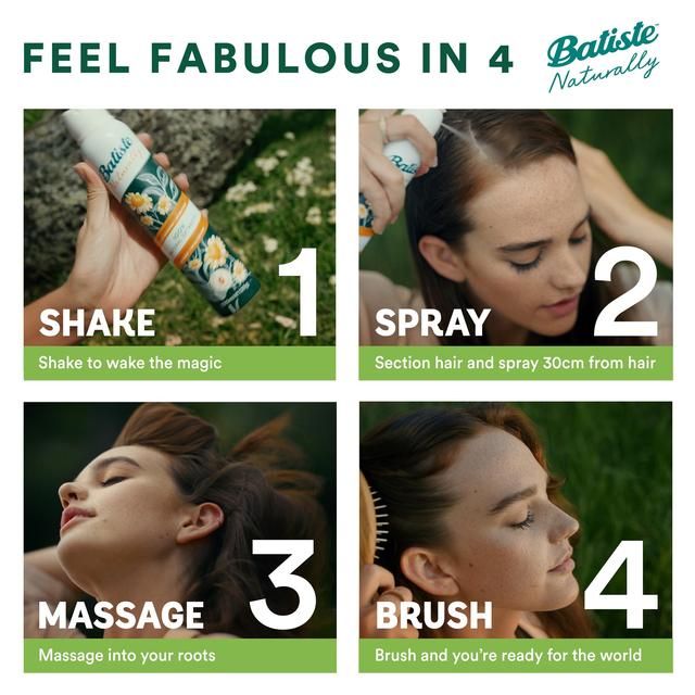 Batiste Naturally Bamboo Fibre & Gardenia   200ml - McGrocer