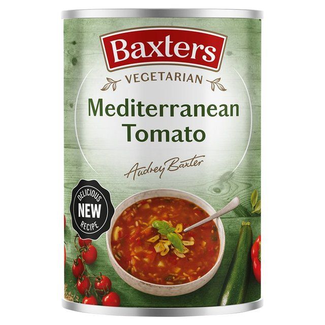 Baxters Vegetarian Mediterranean Tomato Soup   400g - McGrocer
