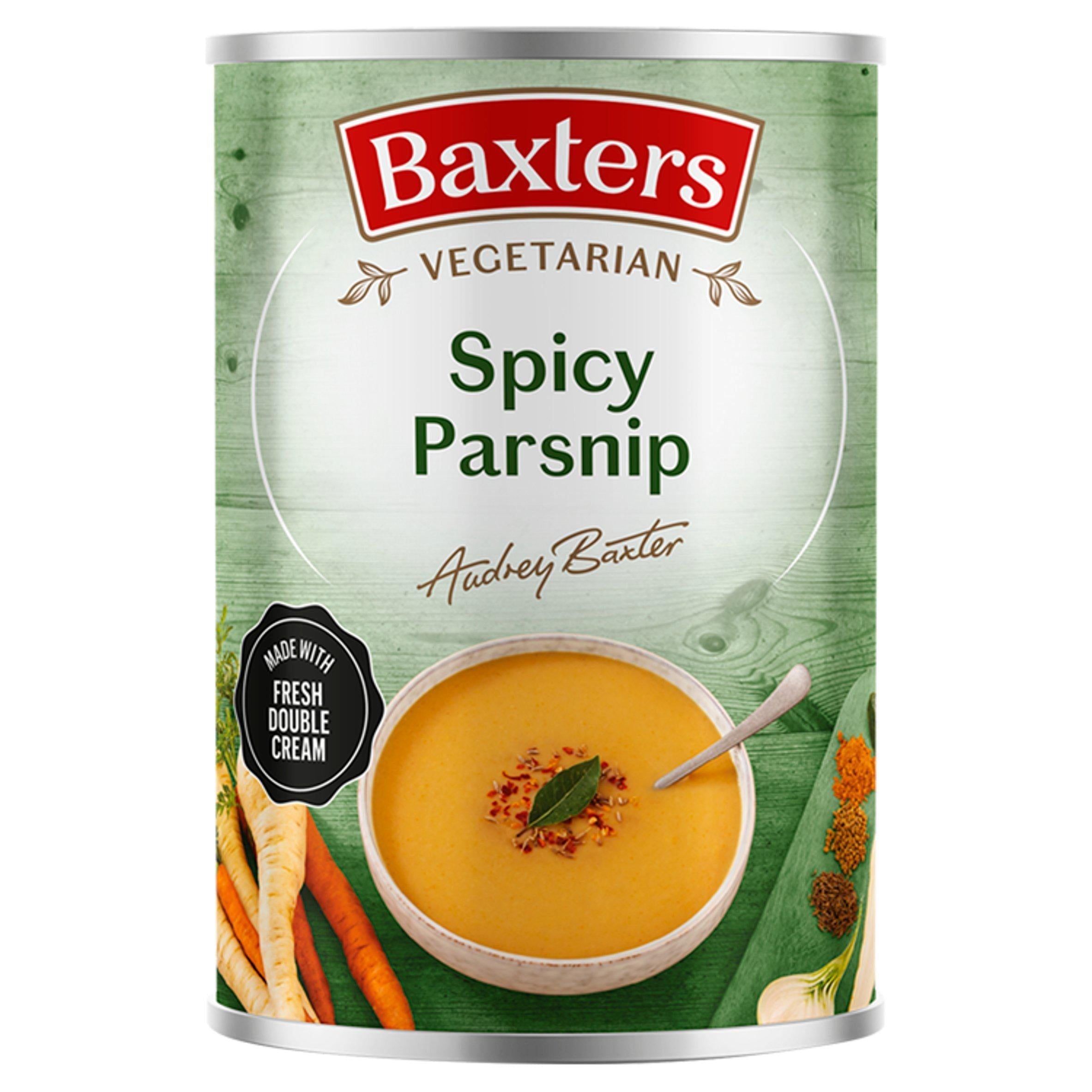 Baxters Vegetarian, Spicy Parsnip Soup 400g - McGrocer