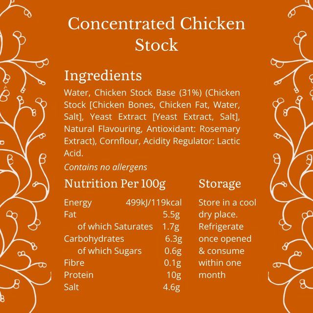 Bay's Kitchen Concentrated Chicken Stock   200g - McGrocer