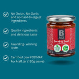 Bay's Kitchen Tomato & Basil Stir-in Low Fodmap Sauce   260g - McGrocer