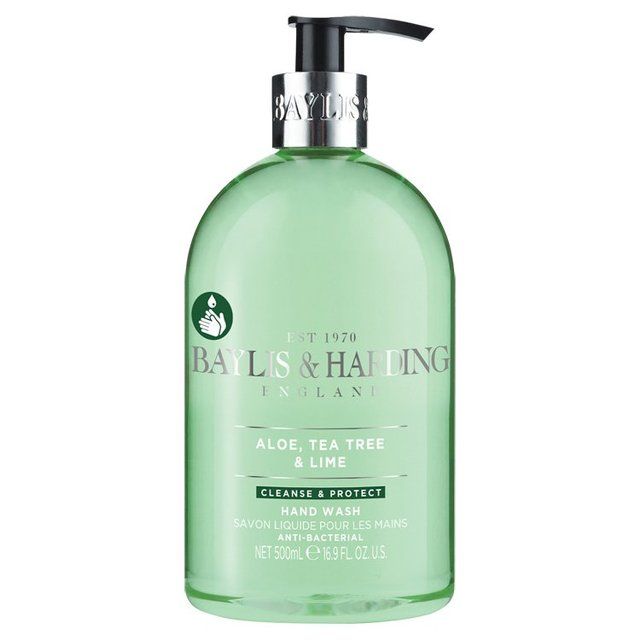 Baylis & Harding Aloe Tea Tree & Lime Anti Bacterial Hand Wash   500ml - McGrocer