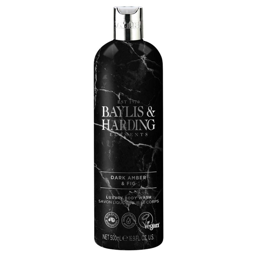 Baylis & Harding Elements Dark Amber & Fig Luxury Body Wash - McGrocer