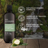 Baylis & Harding Goodness Mens Shower Gel - Bergamot & Clary Sage   500ml - McGrocer