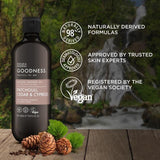 Baylis & Harding Goodness Mens Shower Gel - Patchouli Cedar & Cypress   500ml - McGrocer