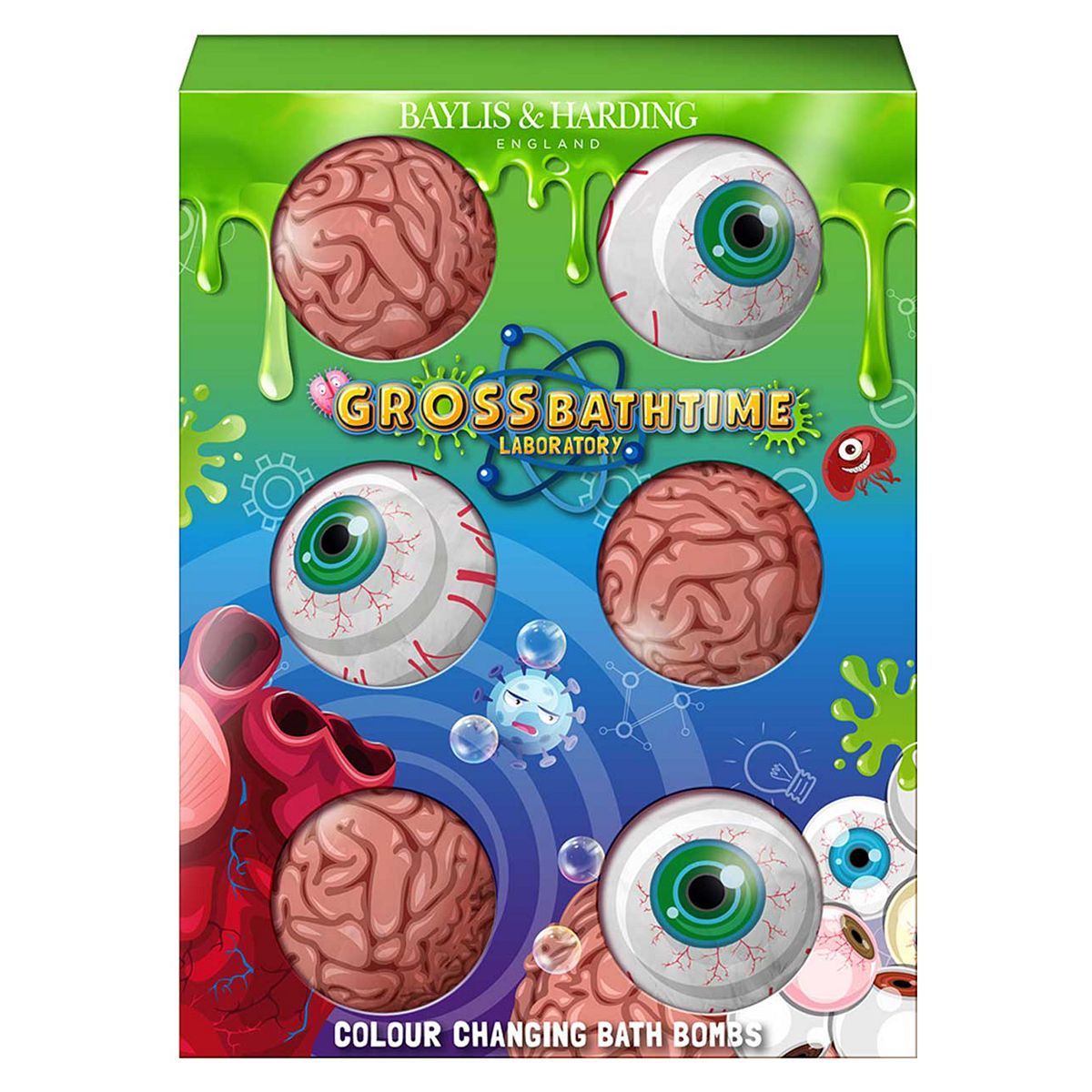 Baylis & Harding Gross Bathtime 6 Bath Bomb Gift Set - McGrocer