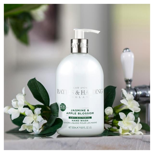 Baylis & Harding Jasmine & Apple Blossom Antibacterial Hand Wash   500ml - McGrocer