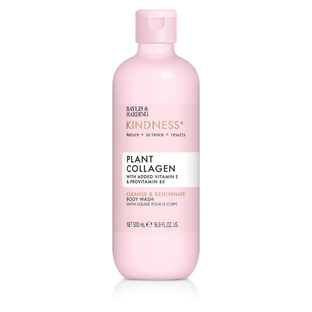 Baylis & Harding Kindness + Plant Collagen 500ml Cleanse & Rejuvenate Body Wash - McGrocer
