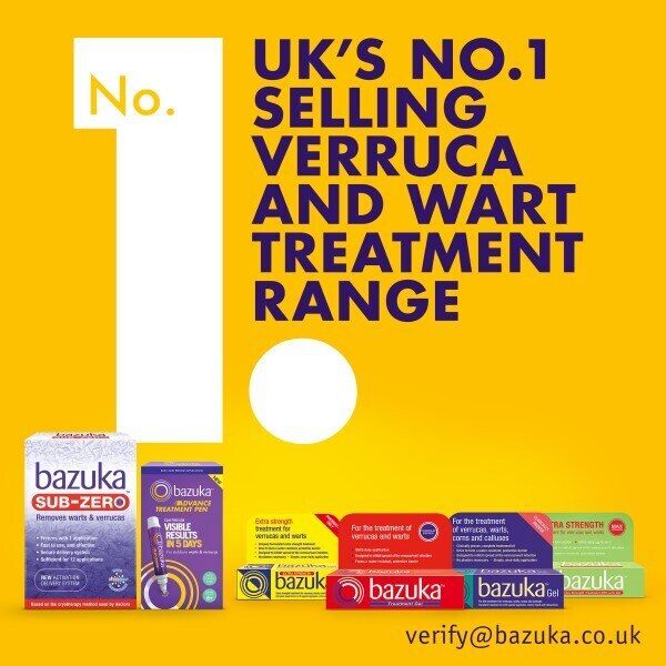 Bazuka Extra Strength Treatment Gel for Verruca & Wart 6g - McGrocer