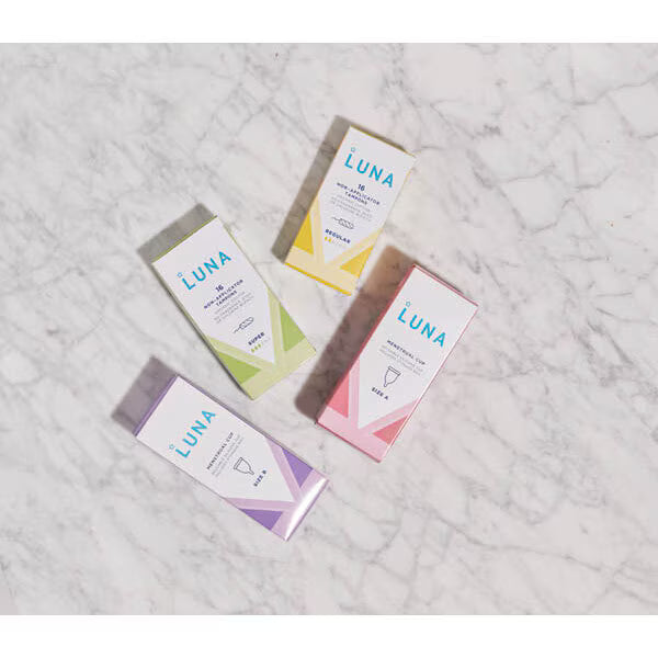 Superdrug Luna Regular Non Applicator Organic Cotton Tampons 16 Pack (British brand)