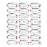 LUVYAH Eyebrow Stencils Template 24pcs, UK version
